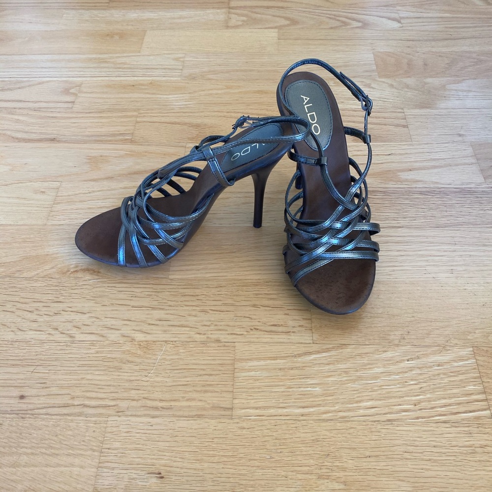 High heel women sandals.